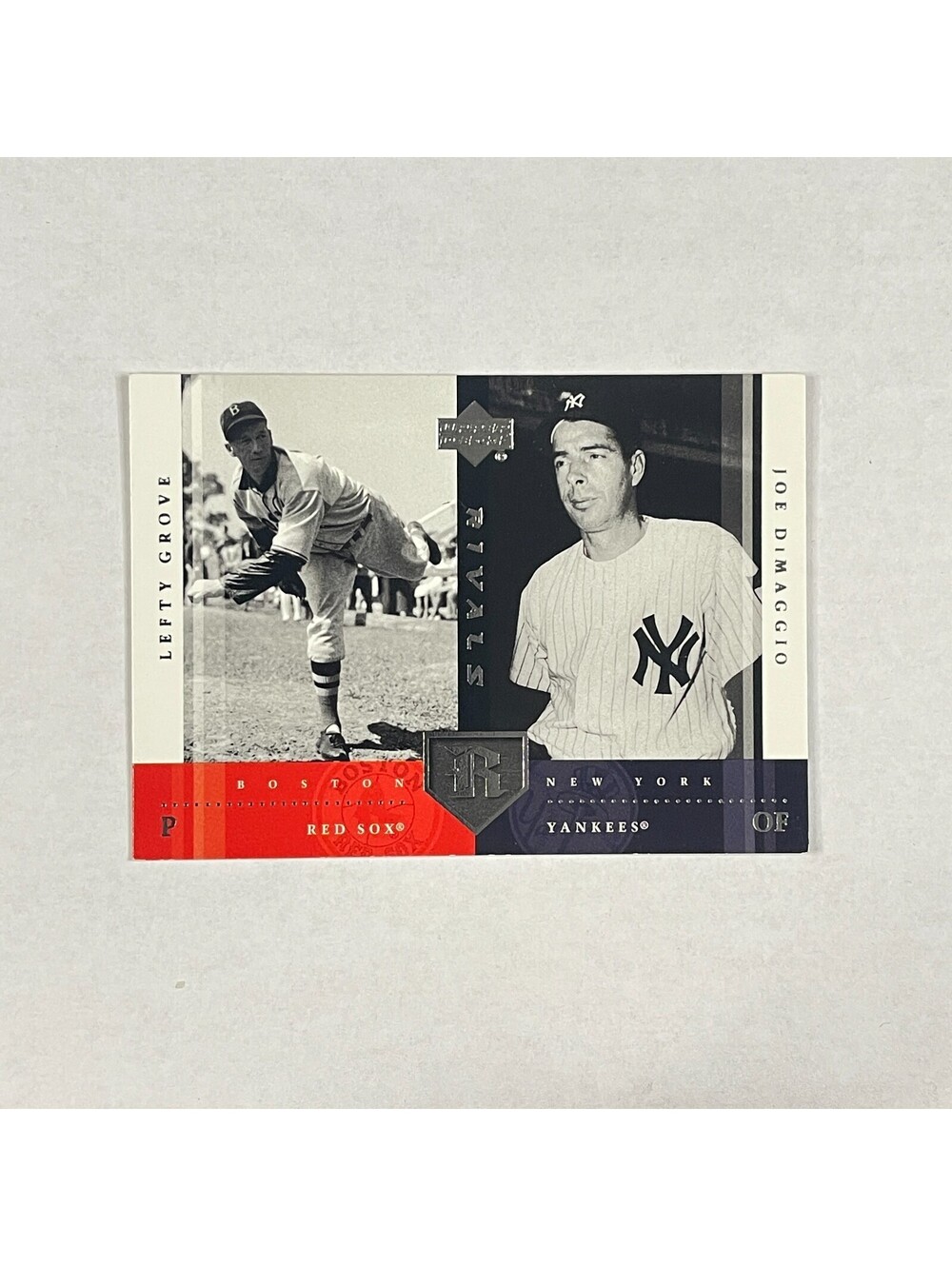 2004 Upper Deck Rivals #22 Joe DiMaggio Lefty Grove Red Sox Yankees Card